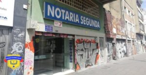 Notaria 2 bogota fachada de la entrada principal