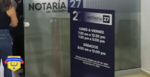 Notaria 27 medellin de turno hoy
