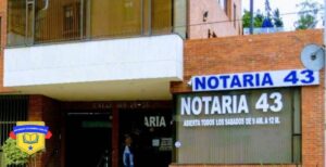 Notaria 43 bogota de turno hoy