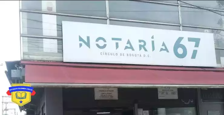 Notaria 67 bogota como llegar