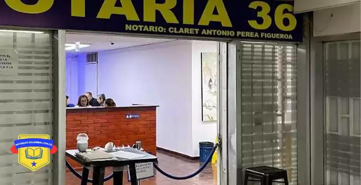 Notaria 36 bogota trámites y servicios
