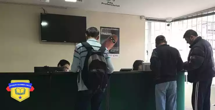 Notaria 5 bogota taquilla para pedir turnos y servicios