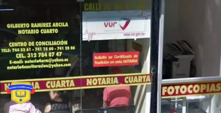 notaria cuarta - armenia de turno hoy