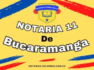 Notaria 11 de bucaramanga