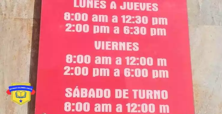 Notaria 6 de bucaramanga horarios de atención
