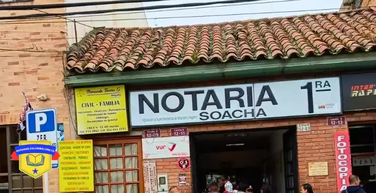 notaria 1 de soacha como llegar